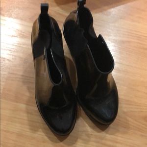 Melissa healed rain boots